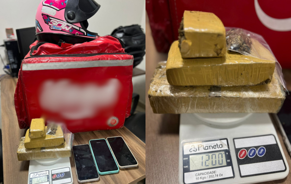 Dupla é presa suspeita de fazer “Delivery de drogas” em Parauapebas
