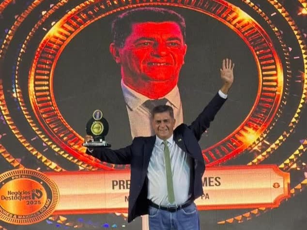 Reconhecimento: Prefeito Valdir Lemes de Novo Repartimento recebe pela segunda vez o Prêmio Melhores & Maiores do Ano em Belém